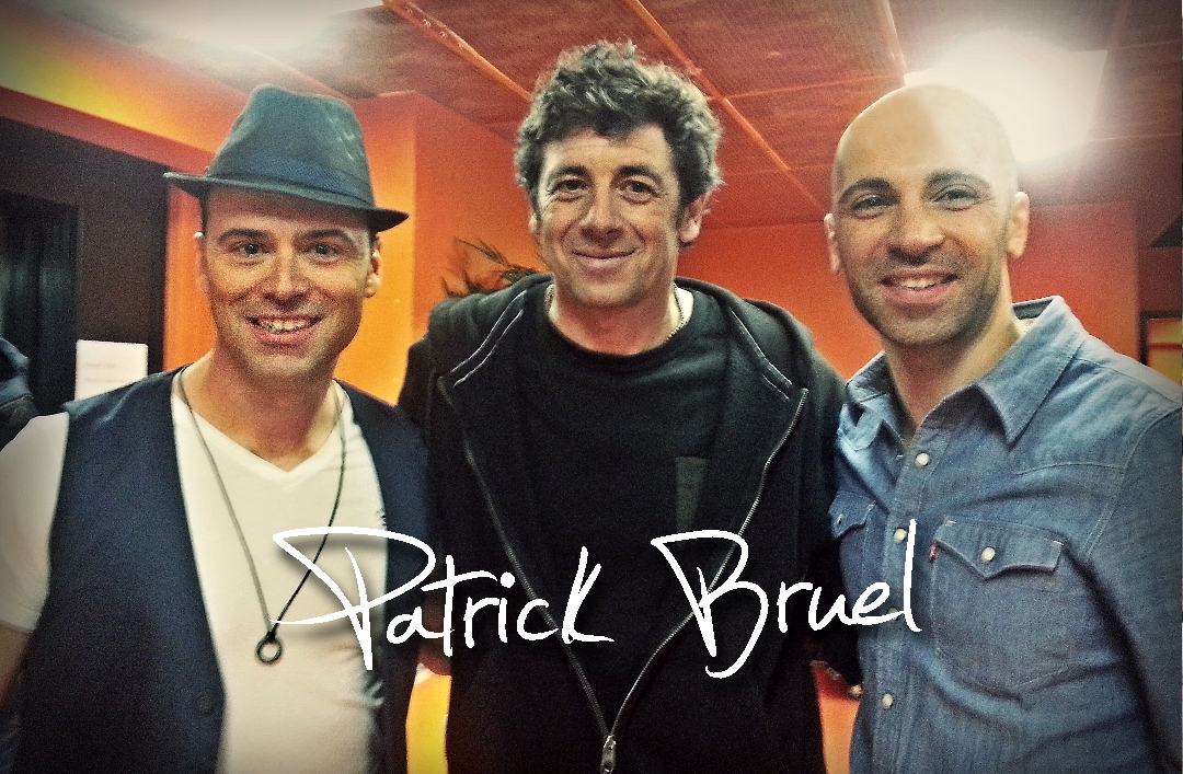 Le groupe MO avec Patrick Bruel