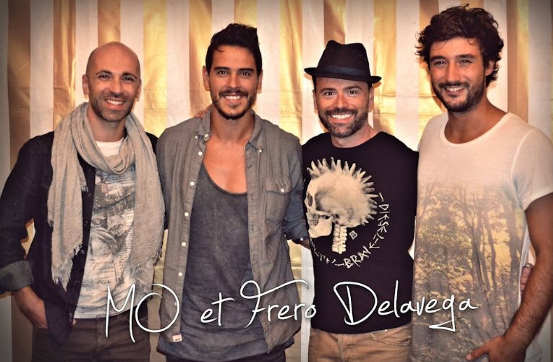 Le groupe MO avec Frero Delavega